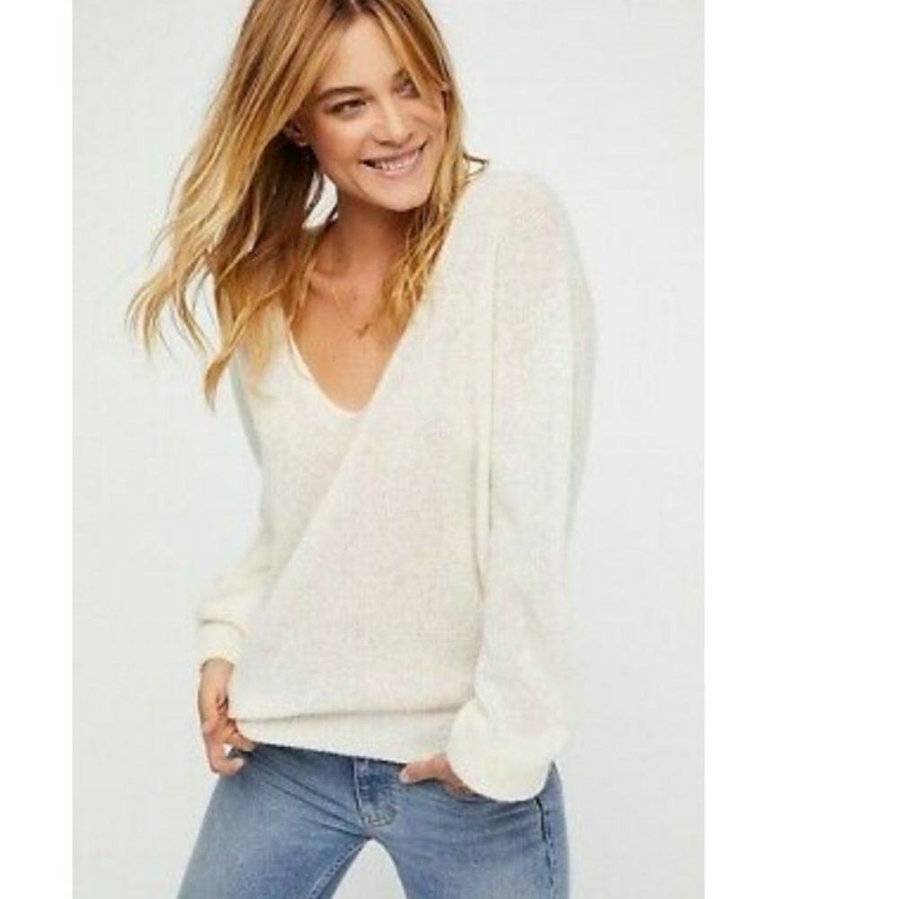 Free People Gossamer Sweater NWOT